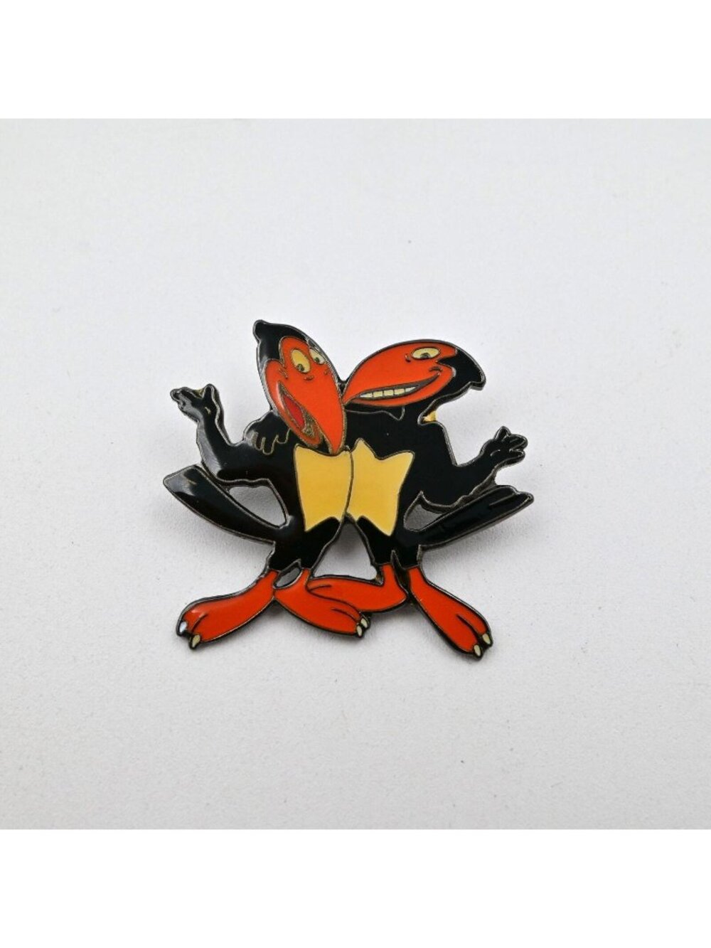 Heckle And Jeckle Crow Fantasy Pin